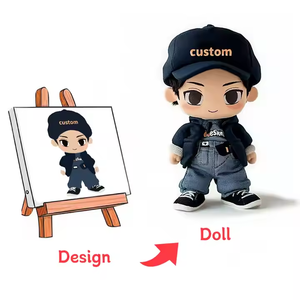 Kaus anjing Super lembut lucu mainan boneka anak anjing besar dengan isian katun PP untuk pernikahan penghilang stres 2 + Tahun - Product Image 4