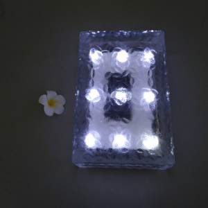 <span class=keywords><strong>Pavé</strong></span> en <span class=keywords><strong>verre</strong></span> solide <span class=keywords><strong>de</strong></span> décoration intérieure extérieure <span class=keywords><strong>de</strong></span> bar/bureau/bâtiment avec le prix d'usine - Product Image 3