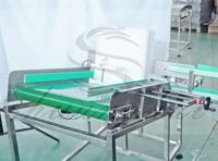 Machine de remplissage entièrement automatique OEM de sacs de glace en plastique HDPE pour briques de glace réutilisables, haute précision, pour produits chimiques