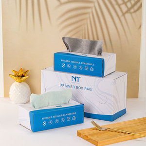 Paños <span class=keywords><strong>de</strong></span> <span class=keywords><strong>Limpieza</strong></span> <span class=keywords><strong>de</strong></span> Microfibra Sin Pelusa 20x20cm Reutilizables Suaves al Tacto <span class=keywords><strong>para</strong></span> <span class=keywords><strong>Oficina</strong></span> - Product Image 2