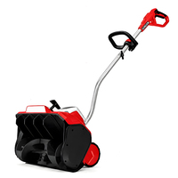 Penyapu Salju 36V Dual-Battery 17" Lintas Batas, Peniup Salju Lithium Tanpa Sikat untuk Kebun dengan Lampu Sorot, Langsung dari Pabrik