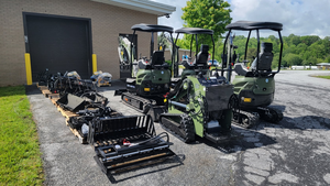 Mini Escavadeira Cartiwell Com Motor Kubota e Frete Grátis, Certificação CE/EPA, Para Jardim, Micro Escavadeira de 1 Tonelada - Product Image 6