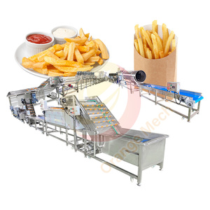 Orme máy một Coupe Les frite francaise khoai tây chiên làm cho sắn khoai tây chiên giòn dây chuyền sản xuất cho 500 kg mỗi giờ - Product Image 4