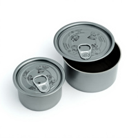 Boîte en métal ronde de 500 g pour l'emballage du thé, du café et des aliments