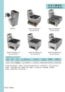 Thép không gỉ Snack thực phẩm nhà máy 1kw sô cô la nhỏ bánh xe ủ Máy sô cô la nóng chảy máy - Product Image 6