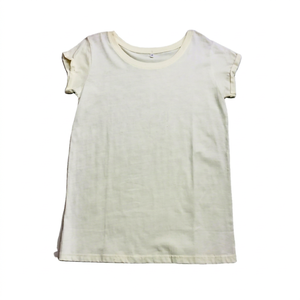Women's High Quality 100% Cotton T-<b>Shirt</b> Casual Short Sleeve O Neck Design Plus Size Lightweight Breathable Solid <b>Colour</b> Logo - Product Image 1