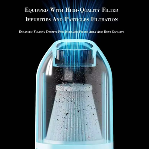 ポータブル2-in-1電動空気ダスターバッグレス掃除機多機能ハンドヘルドホームカークリーナーミニドライパワーソース - Product Image 6