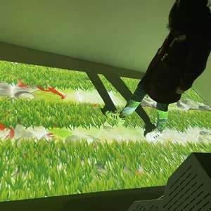 Lampe de <span class=keywords><strong>projecteur</strong></span> interactive avec logiciel/système, attraction nocturne, jeu de projection interactif au sol - Product Image 4