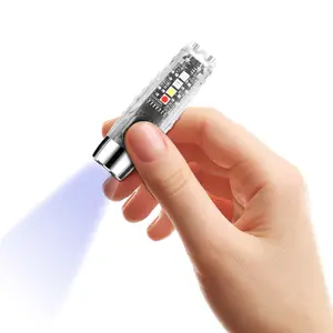USB充電式ミニブラックライト紫外線ライト高解像度ポータブルミニ365nmブラックライトUV懐中電灯