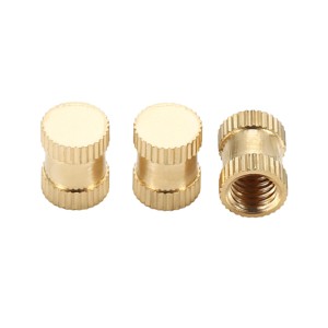 Nhà máy sản xuất tốt chèn hạt cho ép phun Brass chèn <span class=keywords><strong>Nut</strong></span> cho nhựa nhà máy tùy chỉnh bán buôn Knurled Hạt Ốc vít - Product Image 5