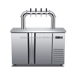 Machine de refroidisseur de rendement élevé avec le réfrigérateur de refroidissement de bière d'ébauche de robinets - Product Image 1