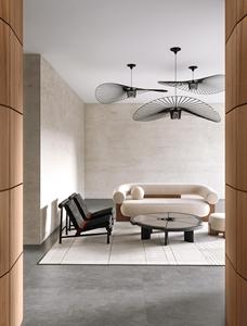 Sofá de Diseño Estético Nórdico Curvo de 3 Plazas, Sofá de Terciopelo Rosa para Cosmetología, Sofás para Sala de Estar en Forma de I, Juego de Muebles de Madera - Product Image 6