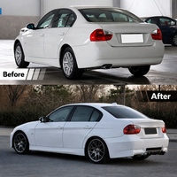 Kit de carrosserie pour BMW Série 3 E90 2005-2008, style M3 Competition, pare-chocs avant et arrière, capot, kit de conversion, vente en gros