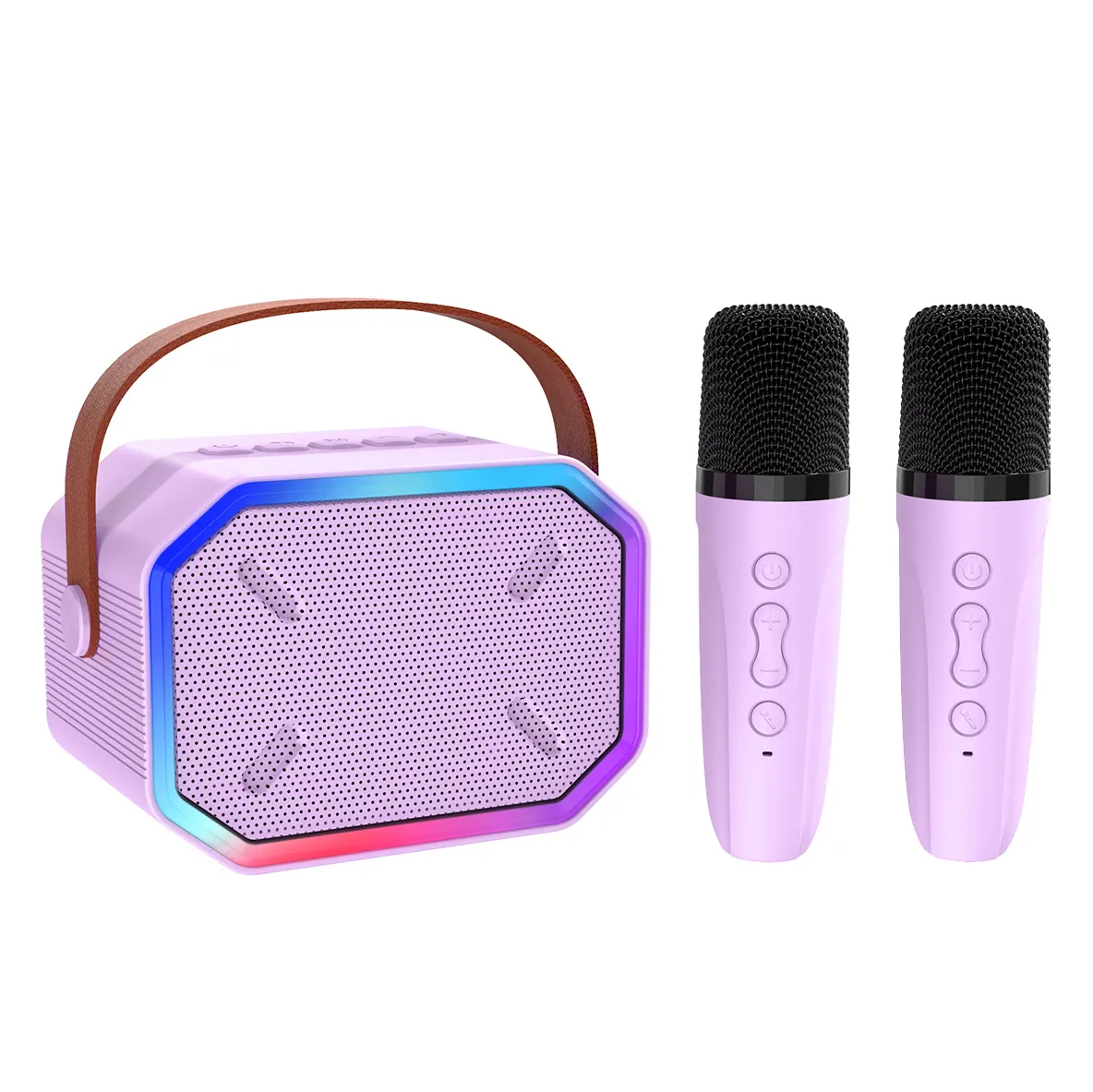 Professionele Draadloze Microfoon Bt Speaker Handheld Karaoke Kids Met Mic Muziekspeler Zang Recorder Bar Mini Ktv Booth