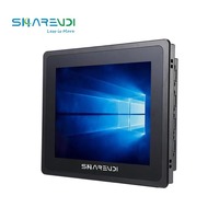 Panel PC Industrial POS y Kiosco con Pantalla Táctil Capacitiva de 15.6'' IP65 7 10, Resistente al Agua, con Procesador Core I3/i5/i7/RK3399, Integrado y sin Ventilador