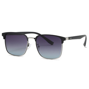 SPOEN Gafas de sol rectangulares para hombre UV400 polarizadas con montura completa, gafas de sol para conducir a la moda - Product Image 3