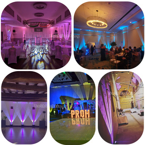 White Housing Tri Beam 3x10w Rgba 4 in 1 <strong>Wireless</strong> Dmx Battery <strong>Led</strong> Wall Washer Wedding Dj <strong>Light</strong> - Product Image 6