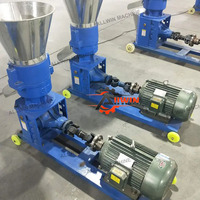 Nouvelle machine à granulés d'aliments industriels ALLWIN, moteur électrique, capacité élevée de 100 kg/h, 220V/380V, pour le traitement des grains et de la paille