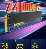 Promo Panas Shenzhen GEESTOR M.2 1TB Internal Metal Plastik Solid State Drive Baru Kecepatan Baca 7400MB/s/Tulis 6600MB/s NVMe2.0