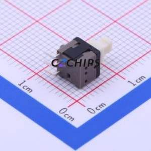 XKB5858-Z-C <b>Push</b> <b>Button</b> <b>Switch</b> Through hole Component (THT) <b>Switch</b> Self-Locking Rectangle <b>Button</b> Right Angle Insert 100mA - Product Image 2