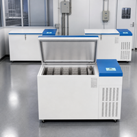 Congélateur coffre ultra-basse température 142L à refroidissement direct avec isolation en polyuréthane moussé pour stockage en hôpital et laboratoire