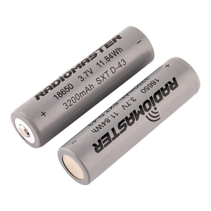 แบตเตอรี่ลิเธียมไอออน 18650 แบบ 2 เซลล์ 3.7V 3200mAh ความจุสูง สำหรับรีโมทคอนโทรล TX16S  ขายดี ผลิตแบบแม่พิมพ์ส่วนตัว จากกวางตุ้ง - Product Image 1