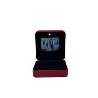 Boîte vidéo de voeux personnalisée pour bijoux meilleur cadeau de style d'amour pour la Saint-Valentin 2026 avec boîte à bagues pour écran LCD