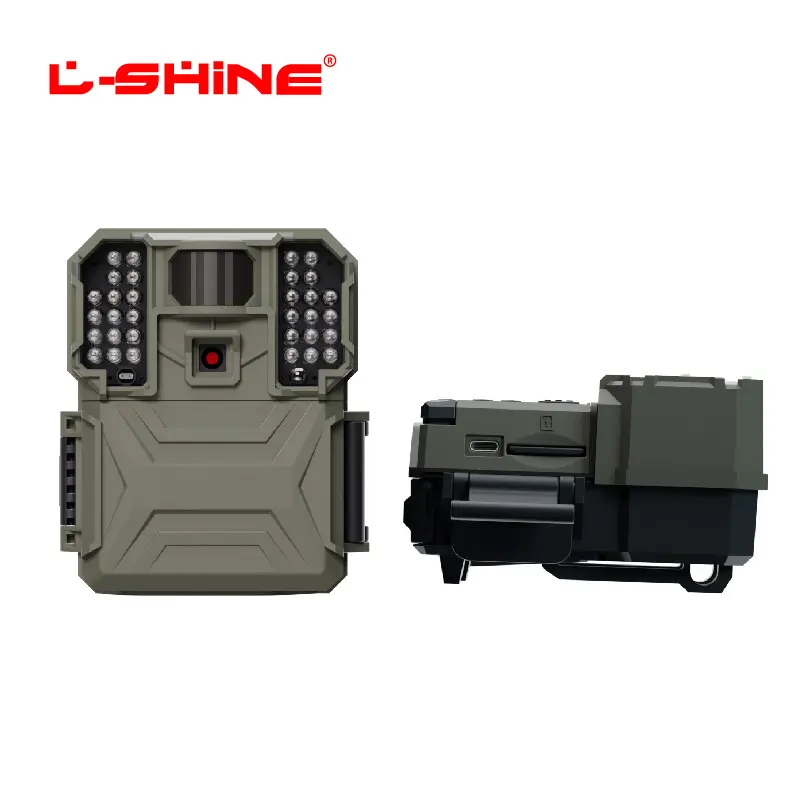 L-SHINE Trail 4K Mini Game Camera with Night Vision 0.1s Time Motion Activated 130deg Wide-Angle Waterproof Trail Cam
