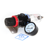 Régulateur de filtre à air AirTAC AFR2000, unité de traitement d'air pneumatique avec manomètre pour air comprimé