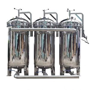 Carcasa de Filtro Multibolsa de 10 Pulgadas, Grado Sanitario, SUS304/316, para Filtración de Alcoholes de Alto Peso Molecular - Product Image 2