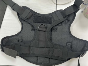 高級犬用ハーネスセット調節可能なソフトナイロン屋外パッド入りペット犬用ハーネスベスト戦術犬用トレーニングハーネス - Product Image 5