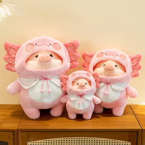 Lindo Peluche de Cerdo, Muñeco de Cerdo de Dibujos Animados, Regalo de Cumpleaños, Animal de Peluche, Lindos Juguetes de Cerdo Lulu de Dibujos Animados, Fabricación con Relleno de Algodón PP - Product Image 1