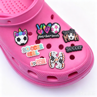 Breloque de chaussure dinosaure mignonne 2026 pour enfants, accessoires de décoration pour sabots, vente en gros, breloque de chaussure animal pour sabots, breloque de chaussure classique pour enfants