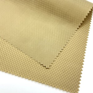 Tissu Oxford 200D 100% nylon tissé dobby enduit PU résistant à l'eau pour sacs d'extérieur - Product Image 4
