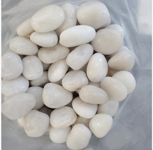 Ciottoli <span class=keywords><strong>Bianchi</strong></span> Raffinati Altamente Lucidati 30-50mm per Decorazione <span class=keywords><strong>Giardino</strong></span> Esterno, <span class=keywords><strong>Prezzo</strong></span> all'Ingrosso - Product Image 4