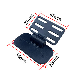 Soporte para coche con ventosa, altura ajustable, plástico para parabrisas, 56 mm x 30 mm, 47 mm x 27 mm - Product Image 1