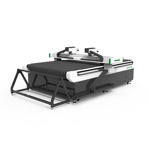 Cortadora de cuchillo oscilante <span class=keywords><strong>CNC</strong></span> de alta eficiencia, cortadora de papel corrugado de tablero KT para la industria publicitaria - Product Image 3