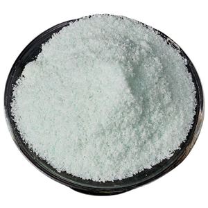 Sortie d'usine BASQUE FeSO4.7H2O Sulfate ferrique monohydraté en poudre, qualité industrielle, pureté 98%, engrais, usage agricole, CAS - Product Image 1