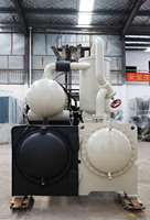 Refroidisseur à vis commercial d'occasion refroidi par eau 752 kW, grande capacité, CVC 380 V, système de refroidissement économe en énergie