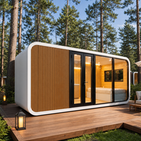 Maison modulaire en conteneur, maison préfabriquée modulaire en conteneur, maison en conteneur portable, kit de maison en conteneur