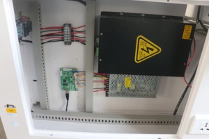 80W Reci Ménage Laser Cutter 4060 Laser Cutter S & A CW3000 Refroidisseur Lit En Nid D'abeille Rail De Guidage Linéaire pour Bois Caoutchouc Contreplaqué Air - Product Image 6