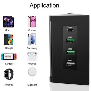 <span class=keywords><strong>DC</strong></span> 12V 24V à <span class=keywords><strong>5V</strong></span> USB convertisseur abaisseur 68W 12V multi-ports adaptateur secteur <span class=keywords><strong>chargeur</strong></span> QC3.0 PD pour la maison et le moteur - Product Image 5