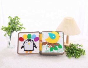 Juguete Educativo Preescolar de Nuevo Diseño para Bebés y Niños, Libro Sensorial de Fieltro con Diseño de Ciervo, Libro de Actividades en Tela 3D para Niños y Niñas de 3 a 6 Años - Product Image 6