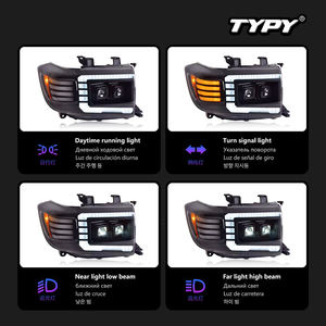 Nouveaux feux de jour à LED 12V et clignotants séquentiels pour l'assemblage des phares de Land Cruiser LC76, conversion LC71 - Product Image 5
