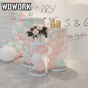 WOWORK 2026, Artículos de Fiesta Estilo Fushun, Muebles Personalizados, <span class=keywords><strong>Pilares</strong></span> Acrílicos para Bodas y Decoración de Eventos - Product Image 3