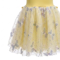 Costume de danse de ballet jaune Belle pour enfants, robe de danse à paillettes pour filles, justaucorps de danse pour fête d'anniversaire, spectacle