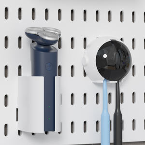 Organisateur mural DIY sans perçage pour salle de bain, pour cosmétiques et articles de toilette, à placer près du lavabo, solution de rangement créative - Product Image 4