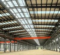 Atelier et entrepôt modernes en structure acier tropicale avec protection anti-biocorrosion