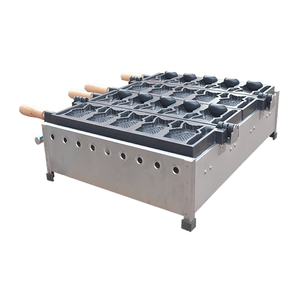 VNTKITCHEN - Máquina Eléctrica para Hacer Taiyaki de Acero Inoxidable, Forma de Pez, 3000 W, Suministros Populares para Hoteles y Restaurantes en Oferta - Product Image 4