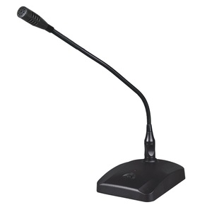 Micrófono de mesa profesional con cuello de cisne flexible para conferencias y grabaciones - Product Image 1